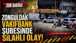 SOĞUKSU’DA VAKIFBANK ŞUBESİNDE SİLAHLI OLAY!