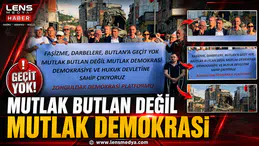 MUTLAK BUTLAN DEĞİL, MUTLAK DEMOKRASİ!