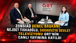 ZONSİAD Genel Başkanı Nejdet Tıskaoğlu, Gagavuzya Devlet Televizyonu GRT’nin Canlı Yayınına Katıldı