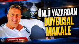 Ünlü yazardan duygusal makale