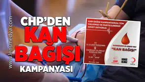 CHP'den kan bağışı kampanyası!