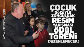 "Çocuk Gözüyle Zonguldak Resim Yarışması Ödül Töreni Düzenlenecek!