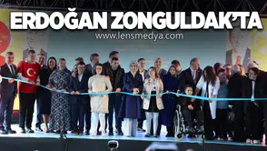 Emine Erdoğan Zonguldak'ta