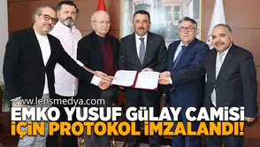 EMKO Yusuf Gülay Camisi için protokol imzalandı!
