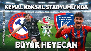 Zonguldak Kemal Köksal Stadyumu'nda büyük heyecan!