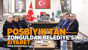 Posbıyık'tan Zonguldak Belediyesi'ne ziyaret