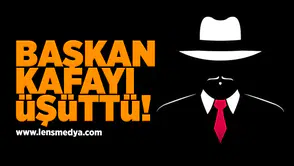 Başkan kafayı üşüttü!