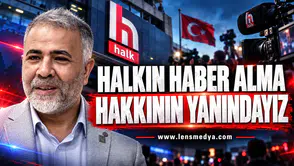 Halkın haber alma hakkının yanındayız!