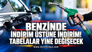 BENZİNDE İNDİRİM ÜSTÜNE İNDİRİM! TABELALAR YİNE DEĞİŞECEK