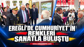 EREĞLİ’DE CUMHURİYET’İN RENKLERİ SANATLA BULUŞTU