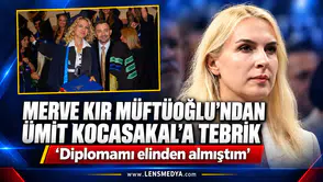 MERVE KIR MÜFTÜOĞLU’NDAN ÜMİT KOCASAKAL’A TEBRİK