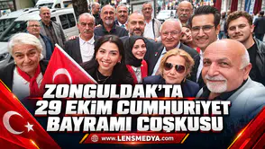 ZONGULDAK’TA 29 EKİM CUMHURİYET BAYRAMI COŞKUSU