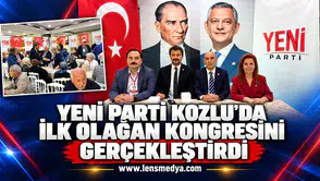 YENİ PARTİ KOZLU’DA İLK OLAĞAN KONGRESİNİ GERÇEKLEŞTİRDİ