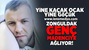 Zonguldak göçük altında kalarak can veren genç madenciye ağlıyor!