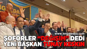 Şoförler hakkını değişimden yana kullandı!