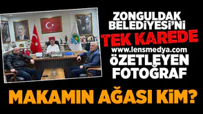 Zonguldak Belediyesi'ni tek karede özetleyen fotoğraf!