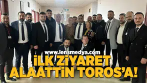 Tunay Keskin'den ilk ziyaret Alaattin Toros'a!