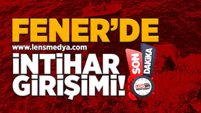 Fener'de intihar girişimi!