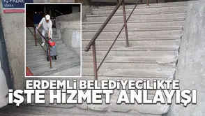 Erdemli Belediyecilikte işte hizmet anlayışı!
