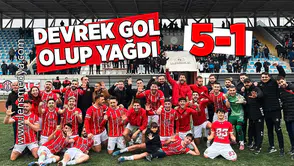 Devrek Belediyespor gol olup yağdı!