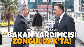 Bakan yardımcısı Ahmet Aydın Zonguldak'ta!