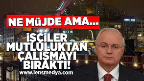 İşçiler mutluluktan çalışmayı bıraktı!