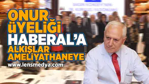 Onur üyeliği Haberal'a, alkışlar ameliyathaneye!