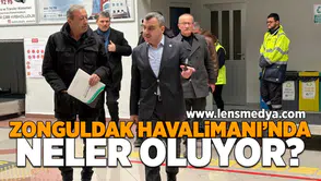 Zonguldak Havalimanı'nda neler oluyor?