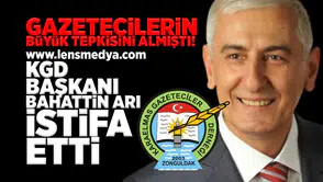 Gazetecilerin büyük tepkisini çeken Bahattin arı istifa etti!