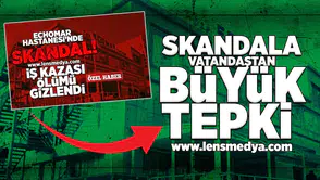Echomar Hastanesi'ndeki skandala vatandaştan büyük tepki!