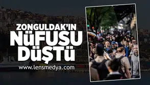 Zonguldak'ın nüfusu düştü!