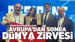 Avrupa'dan sonra dünya zirvesi!