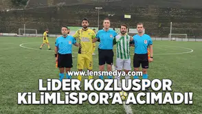 Lider Kozluspor Kilimlispor'a acımadı!