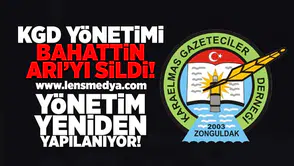 KGD Yönetimi Bahattin Arı'yı sildi... Yönetim yeniden yapılanıyor!