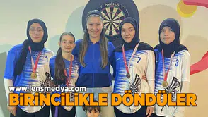 Birincilikle döndüler!