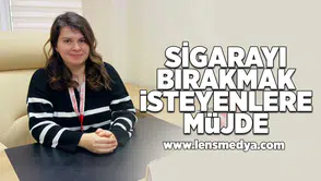 Sigarayı bırakmak isteyenlere müjde!
