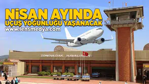 Nisan ayında uçuş yoğunluğu yaşanacak!