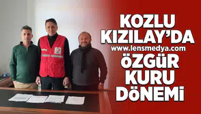 Kozlu Kızılay'da Özgür Kuru dönemi başladı!