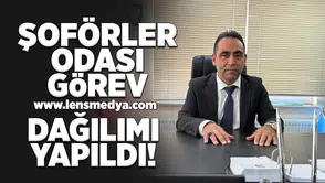 Şoförler odası görev dağılımı yapıldı!
