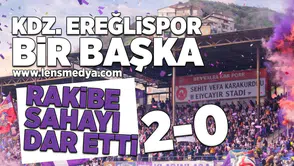 Ereğli Belediyespor, Düzcespor'a sahayı dar etti!