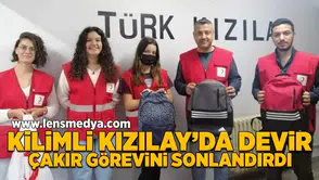 Kilimli Kızılay'da devir: Çakır görevini sonlandırdı