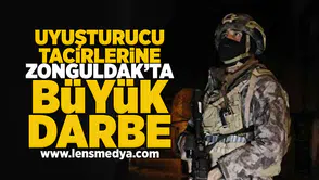 Uyuşturucu tacirlerine Zonguldak'ta büyük darbe!