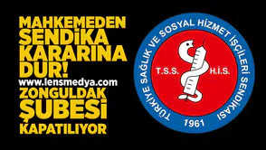 Zonguldak şubesi kapatılıyor!