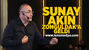 Sunay Akın Zonguldak'a geldi!