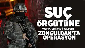 Suç örgütüne Zonguldak'ta operasyon'-!