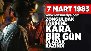 Zonguldak tarihine kara bir gün olarak kazınmıştır!