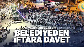 Belediyeden iftara davet!
