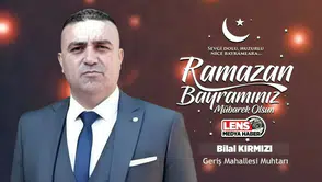 Bilal Kırmızı'nın Ramazan Bayramı mesajı
