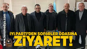 İYİ Parti'den Şoförler Odası'na ziyaret!