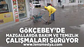Gökçebey'de mazgallarda bakım ve temizlik çalışmaları sürüyor